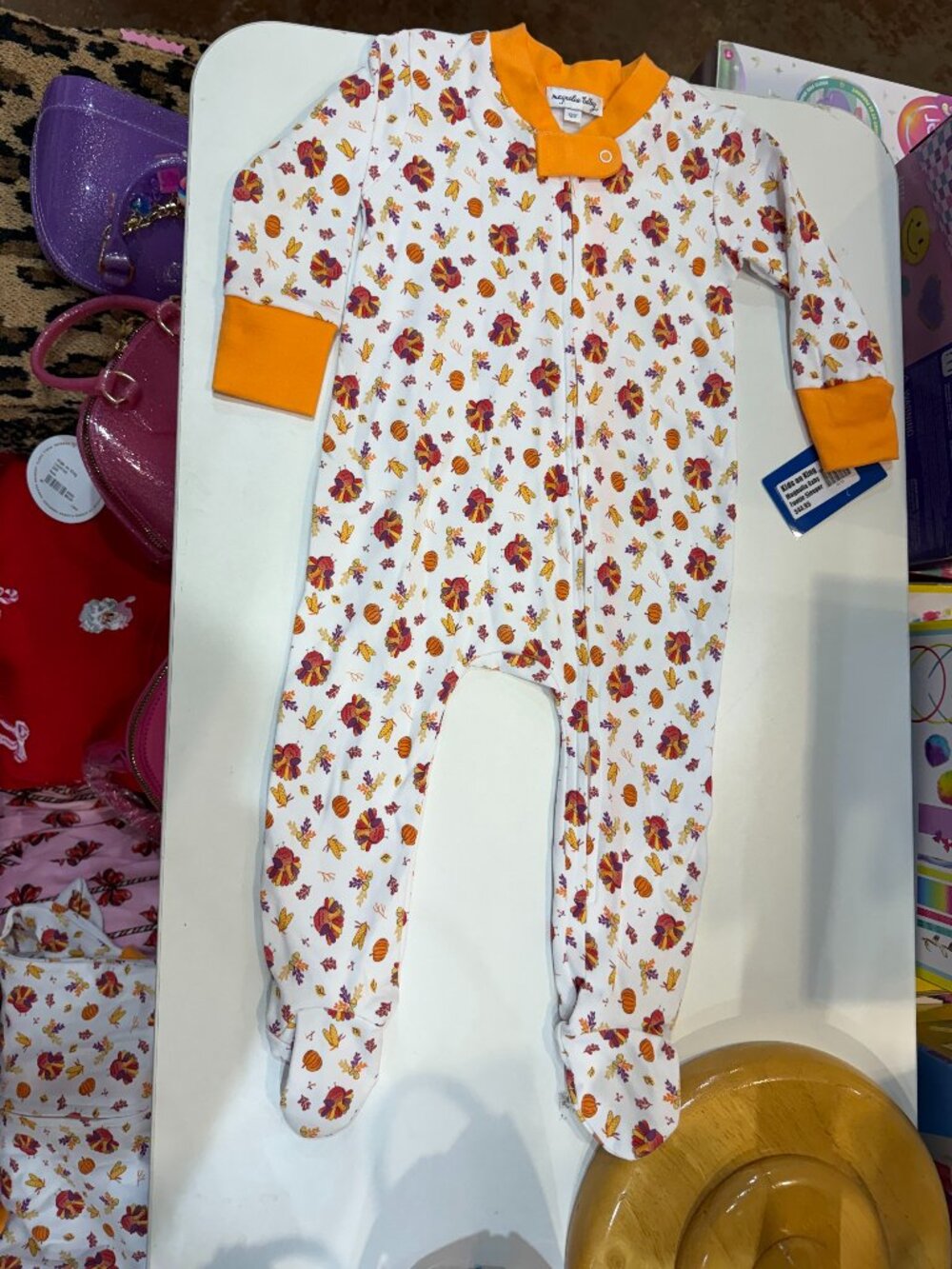 NWT Magnolia Baby Turkey Footie